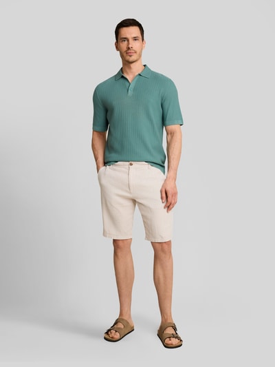 Tom Tailor Regular Fit Poloshirt aus reiner Baumwolle ' Tuerkis 1