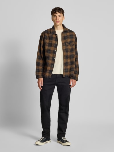 Pepe Jeans Jeansy o kroju straight fit z mieszanki bawełny  Czarny 1