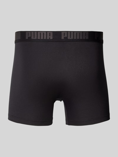 Puma Trunks mit Label-Detail im 2er-Pack Black 3