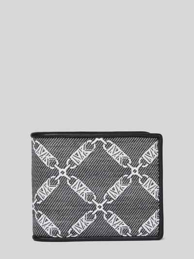 Michael Kors Portemonnee met all-over motief, model 'BILLFOLD' Zwart - 1