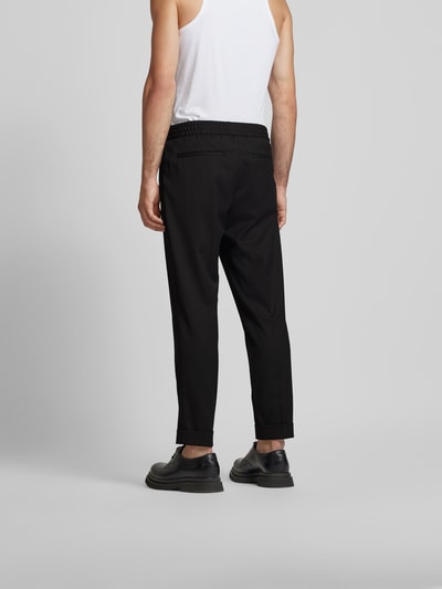 Filippa K Stoffhose mit elastischem Bund Black 5