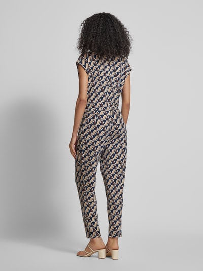 Betty Barclay Jumpsuit in Wickel-Optik Marine 5