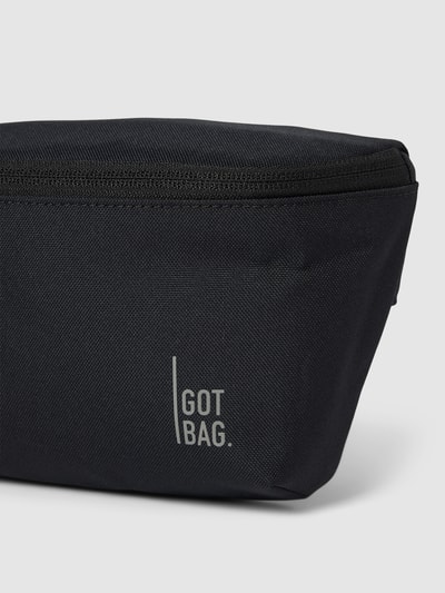 Gotbag Torebka na długim pasku z nadrukiem z logo Czarny 3