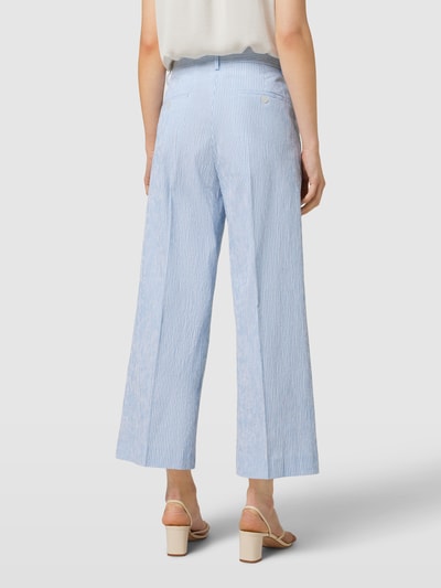 Weekend Max Mara Stoffhose mit Streifenmuster Modell 'GLEBA' Bleu 5