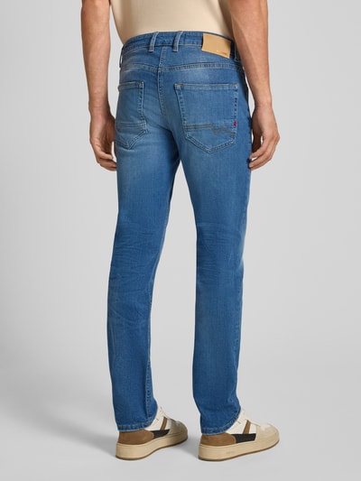 MAC Straight Fit Jeans im 5-Pocket-Design Modell 'ARNE PIPE' Blau 5