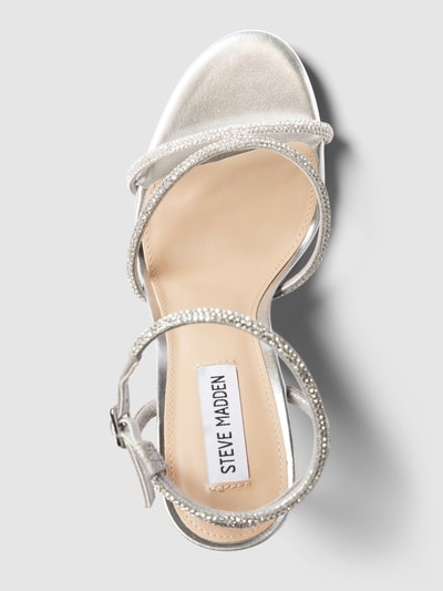Steve Madden Sandalette mit Ziersteinbesatz Modell 'BRYANNA' Silber 3