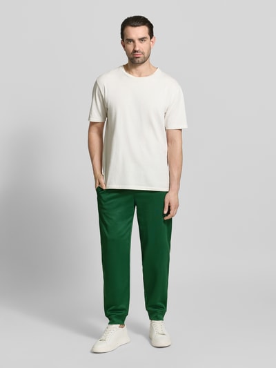 Armani Exchange Sweatpants mit elastischem Bund Gruen 1