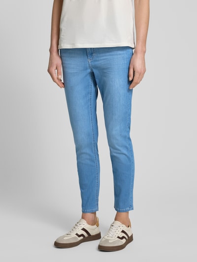 Angels Slim Fit Jeans mit verkürztem Schnitt Modell 'ORNELLA' Blau 4