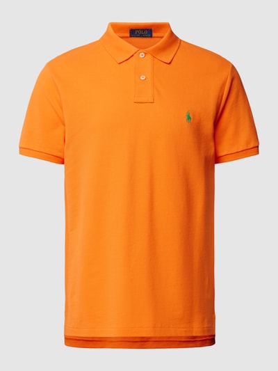 Polo Ralph Lauren Regular Fit Poloshirt mit unifarbenem Design Orange 2