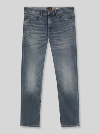 BOSS Orange Slim Fit Jeans aus Baumwoll-Mix Modell 'DELAWARE BO' Mittelgrau 2