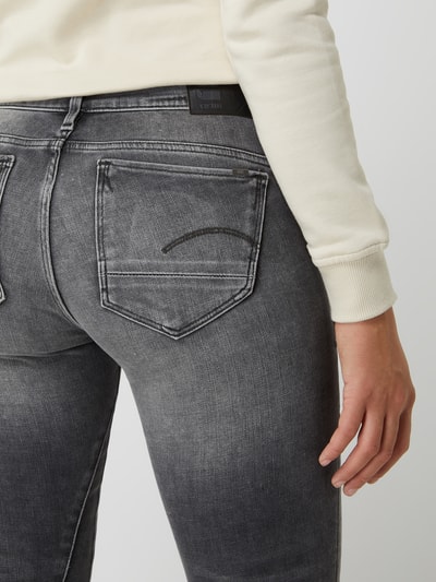 G-Star Raw Jeansy o kroju skinny fit z dodatkiem streczu model ‘Arc’ Szary 3