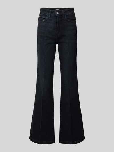 BOSS Bootcut Jeans mit dunkler Waschung Modell 'ROSALYA' Jeansblau 1
