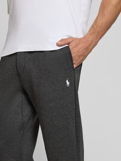 Polo Ralph Lauren Regular Fit Sweathose aus Baumwoll-Mix Dunkelgruen Melange 3