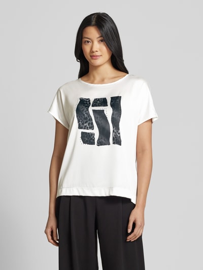 Zero T-Shirt mit Motiv-Print Offwhite 4