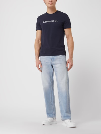 Calvin Klein Jeans Jeansy o kroju Straight Fit z dodatkiem streczu  Jasnoniebieski 1