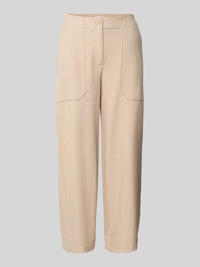 OPUS Barrel Fit Stoffhose mit Eingrifftaschen Modell 'Myha fresh' Mittelbraun 2