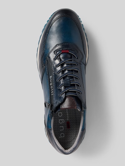 bugatti Sneaker aus Leder mit Reißverschluss Modell 'Philip' Marine 3