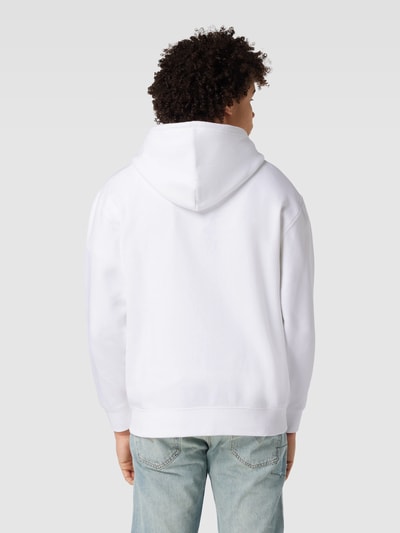 Levi's® Oversized hoodie met motiefprint Wit - 5