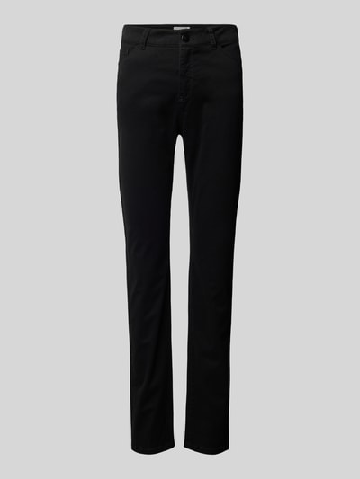 Christian Berg Woman Regular Fit Hose im 5-Pocket-Design Black 2