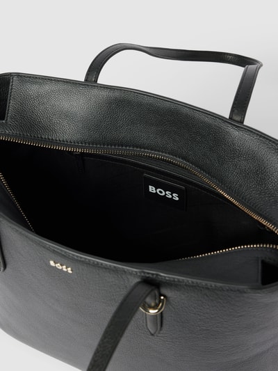 BOSS Black Women Shopper mit Label-Applikation Modell 'Alyce' Black 4