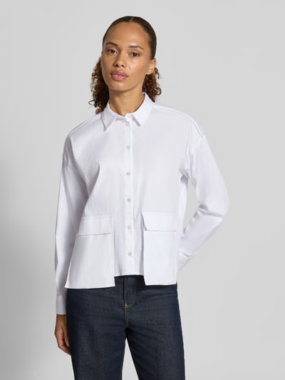 Smith and Soul regular fit overhemdblouse van katoenmix Wit - 4