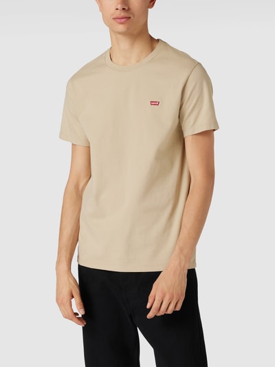 Levi's® Standard Fit T-Shirt mit Logo-Stitching Sand 4