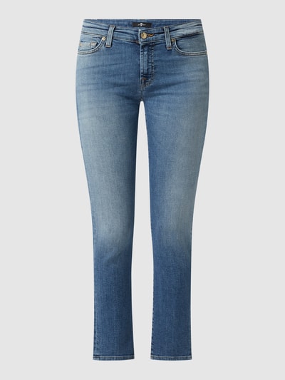 7 For All Mankind Slim Fit Jeans mit Modal-Anteil Modell 'Pyper'  Hellblau 2