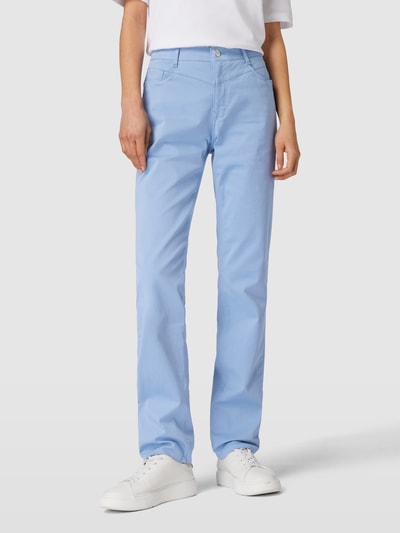 Brax Broek in 5-pocketmodel, model 'MARY' Bleu - 4