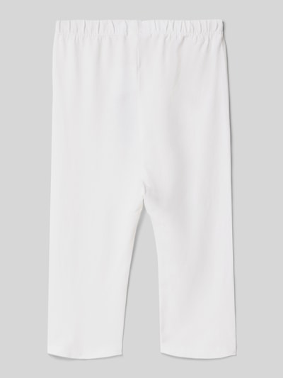 s.Oliver RED LABEL Slim Fit Leggings aus Baumwoll-Mix Weiss 3