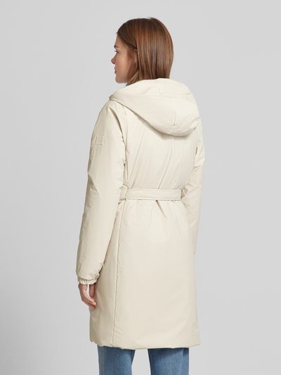 RAINS Lange regenjas met steekzakken, model 'Lohja' Offwhite - 5