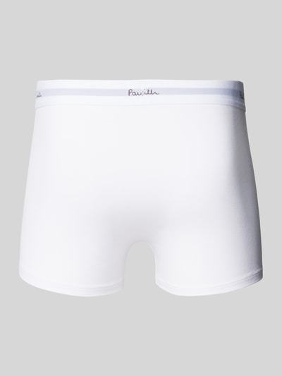 PAUL SMITH Trunks mit elastischem Logo-Bund im 3er-Pack Weiss 3