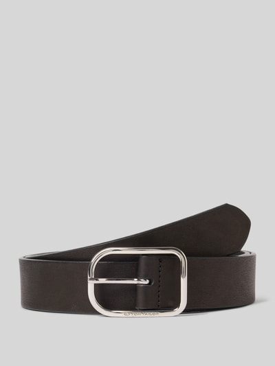 Tom Tailor Gürtel aus glattem Leder Black 1