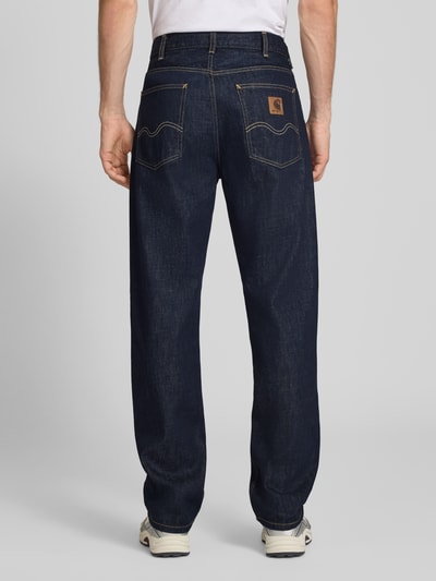 Carhartt Work In Progress Slim Fit Jeans aus reiner Baumwolle Modell 'MARLOW' Jeansblau 5