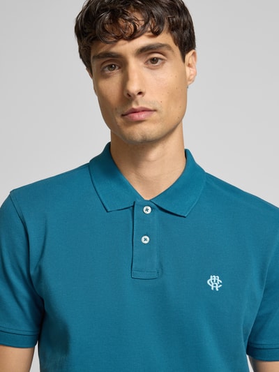 MCNEAL Poloshirt mit Label-Stitching Petrol 3