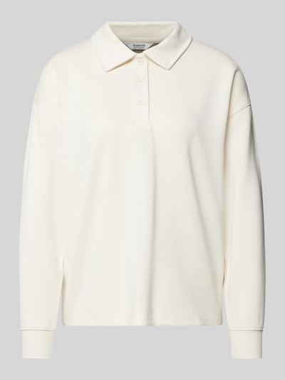 B.Young Sweatshirt met polokraag, model 'Tullas' Offwhite - 2