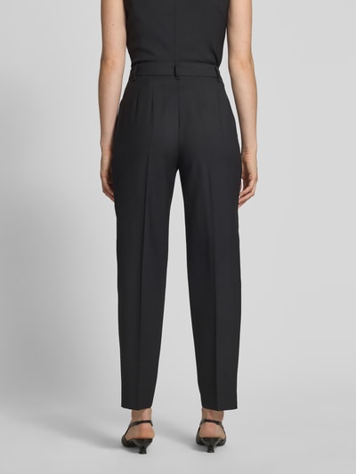 Marc Cain Spodnie do garnituru o kroju deminine fit w kant Czarny 5