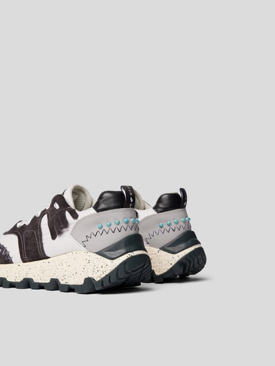 Etro Sneaker mit Kontrastbesatz Schwarz 3