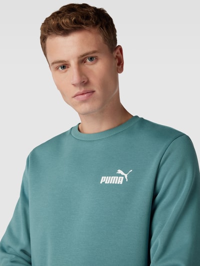 PUMA PERFORMANCE Bluza z nadrukiem z logo Błękitny 3