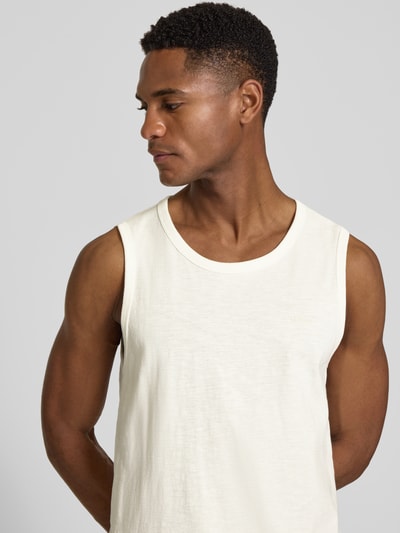 s.Oliver RED LABEL Regular Fit Tank Top aus reiner Baumwolle Weiss 3