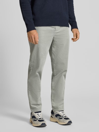 Only & Sons Tapered corduroy broek van katoenmix, model 'LINUS' Lichtgrijs - 4