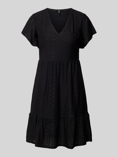 Only Sukienka mini z dekoltem w serek model ‘SANDRA’ Czarny 2