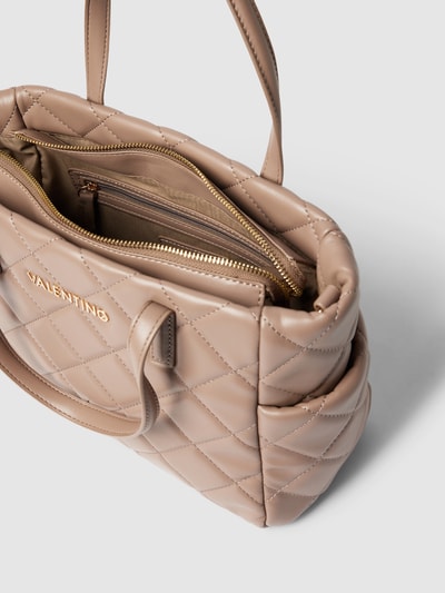 VALENTINO BAGS Umhängetasche mit Label-Detail Modell 'OCARINA' Taupe 4