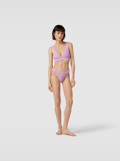 Sorbet Island Bikini in Bouclé-Optik Lavender 1