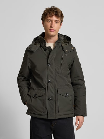 G-Star RAW Parka mit Kapuze Modell 'Vodan' Oliv 4