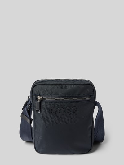 BOSS Schoudertas met labelapplicatie, model 'Catch_3.0' Donkerblauw - 2