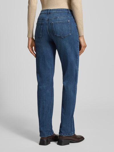 Christian Berg Woman Jeans mit 5-Pocket-Design Marine Melange 5