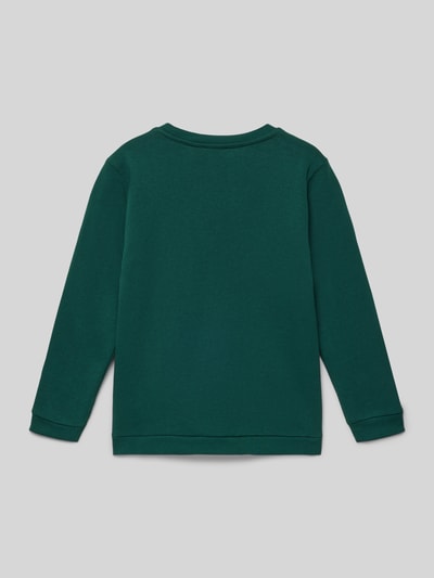 Blue Seven Sweatshirt met ribboorden Donkergroen - 3