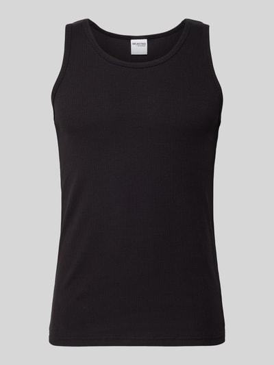 SELECTED HOMME Tanktop mit Strukturmuster Modell 'SPENCER' Black 2