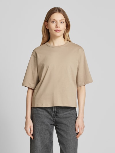 JAKE*S STUDIO WOMAN T-shirt met ronde hals Taupe - 4