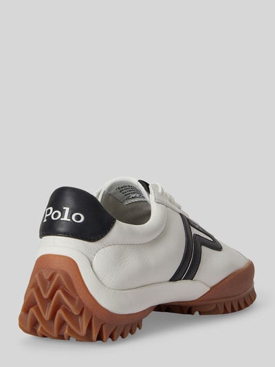Polo Ralph Lauren sneakers van echt leer Offwhite - 4